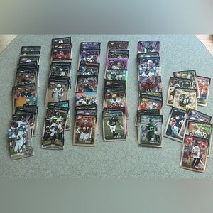 134 Topps Chrome Football Cards
